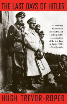 Book cover of The Last Days of Hitler