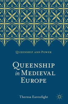 Book cover of Queenship in Medieval Europe