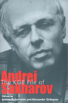 Book cover of The KGB File of Andrei Sakharov