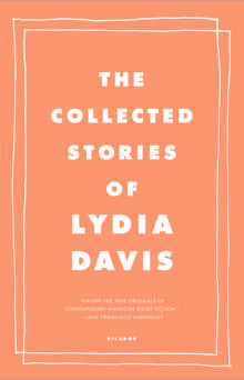 Book cover of The Collected Stories of Lydia Davis