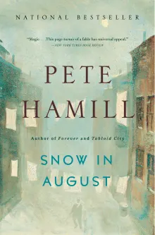 Book cover of Snow in August