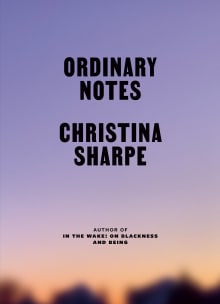 Book cover of Ordinary Notes