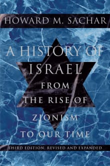 Book cover of A History of Israel: From the Rise of Zionism to Our Time
