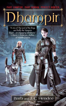 Book cover of Dhampir: Part Vampire. Part Human. Perfect Hunter