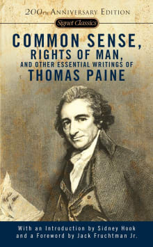 Book cover of Common Sense, Rights of Man, and Other Essential Writings of Thomas Paine