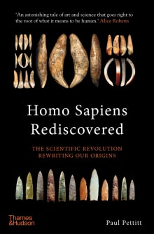 Book cover of Homo Sapiens Rediscovered: The Scientific Revolution Rewriting Our Origins