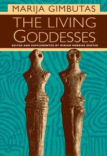 Book cover of The Living Goddesses