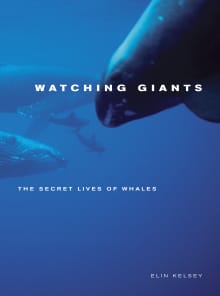 Book cover of Watching Giants: The Secret Lives of Whales