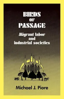 Book cover of Birds of Passage: Migrant Labor and Industrial Societies