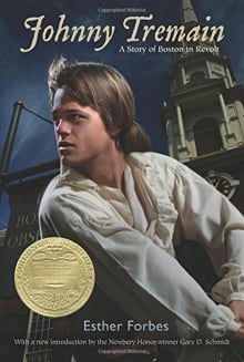 Book cover of Johnny Tremain