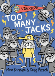 Book cover of Too Many Jacks