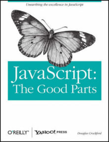 Book cover of JavaScript: The Good Parts: The Good Parts