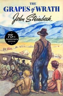 Book cover of The Grapes of Wrath