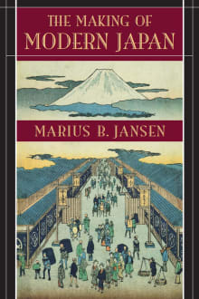 Book cover of The Making of Modern Japan