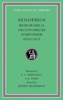 Book cover of Memorabilia. Oeconomicus. Symposium. Apology