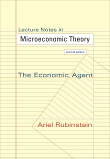 Book cover of Lecture Notes in Microeconomic Theory: The Economic Agent