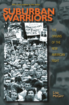 Book cover of Suburban Warriors: The Origins of the New American Right