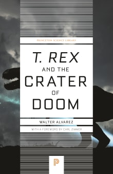 Book cover of T. Rex and the Crater of Doom