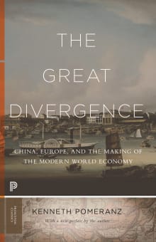 Book cover of The Great Divergence: China, Europe, and the Making of the Modern World Economy