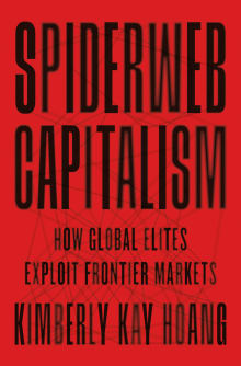 Book cover of Spiderweb Capitalism: How Global Elites Exploit Frontier Markets