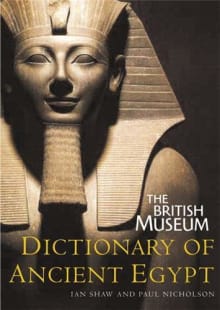 Book cover of The British Museum Dictionary of Ancient Egypt