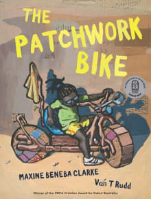 Book cover of The Patchwork Bike