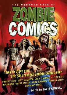 Book cover of The Mammoth Book of Zombie Comics