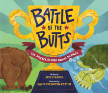 Book cover of Battle of the Butts: The Science Behind Animal Behinds