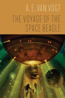 Book cover of The Voyage of the Space Beagle