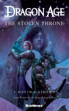 Book cover of Dragon Age: The Stolen Throne