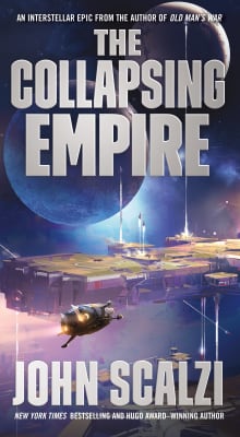 Book cover of The Collapsing Empire