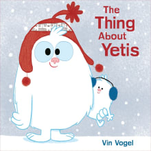 Book cover of The Thing about Yetis