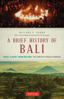 Book cover of A Brief History of Bali: Piracy, Slavery, Opium and Guns: The Story of an Island Paradise