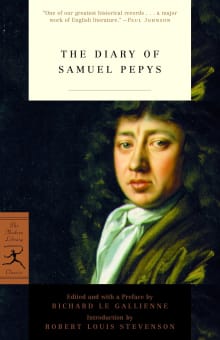 Book cover of The Diary of Samuel Pepys