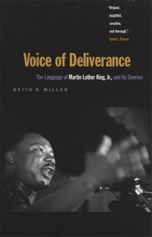 Book cover of Voice of Deliverance: The Language of Martin Luther King, Jr., and Its Sources