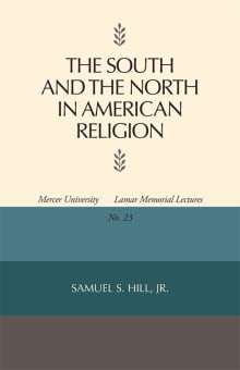 Book cover of The South and the North in American Religion