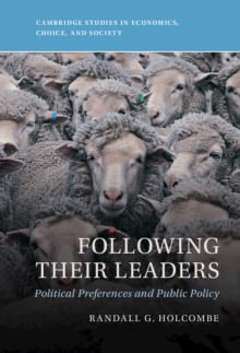 Book cover of Following Their Leaders: Political Preferences and Public Policy