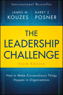 Book cover of The Leadership Challenge: How to Keep Getting Extraordinary Things Done in Organizations