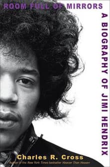 Book cover of Room Full of Mirrors: A Biography of Jimi Hendrix