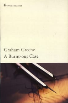 Book cover of A Burnt-Out Case