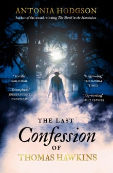 Book cover of The Last Confession of Thomas Hawkins