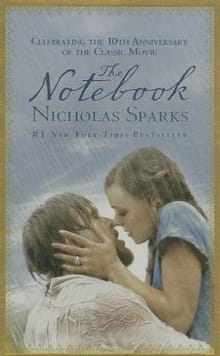 Book cover of The Notebook