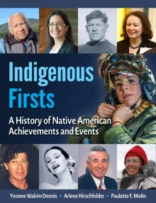 Book cover of Indigenous Firsts: A History of Native American Achievements and Events