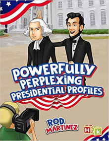 Book cover of Powerfully Perplexing Presidential Profiles