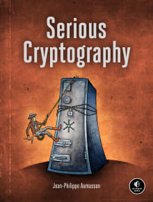 Book cover of Serious Cryptography: A Practical Introduction to Modern Encryption