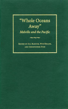 Book cover of "Whole Oceans Away": Melville and the Pacific