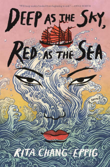 Book cover of Deep as the Sky, Red as the Sea