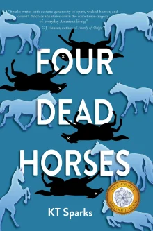 Book cover of Four Dead Horses