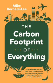 Book cover of The Carbon Footprint of Everything