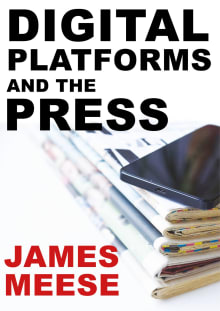 Book cover of Digital Platforms and the Press